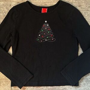 Boutique Christmas Tee Size 6